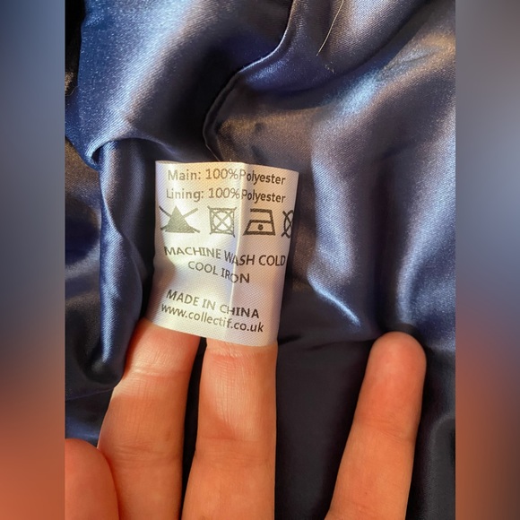 Collectif Eleanor Moonflower Blouse & Skirt Set, US Women’s Size 10 - Picture 13 of 15